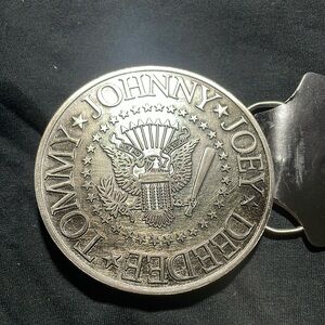 Ramones Tommy Johnny Joey Dee Dee Metal Belt Buckle